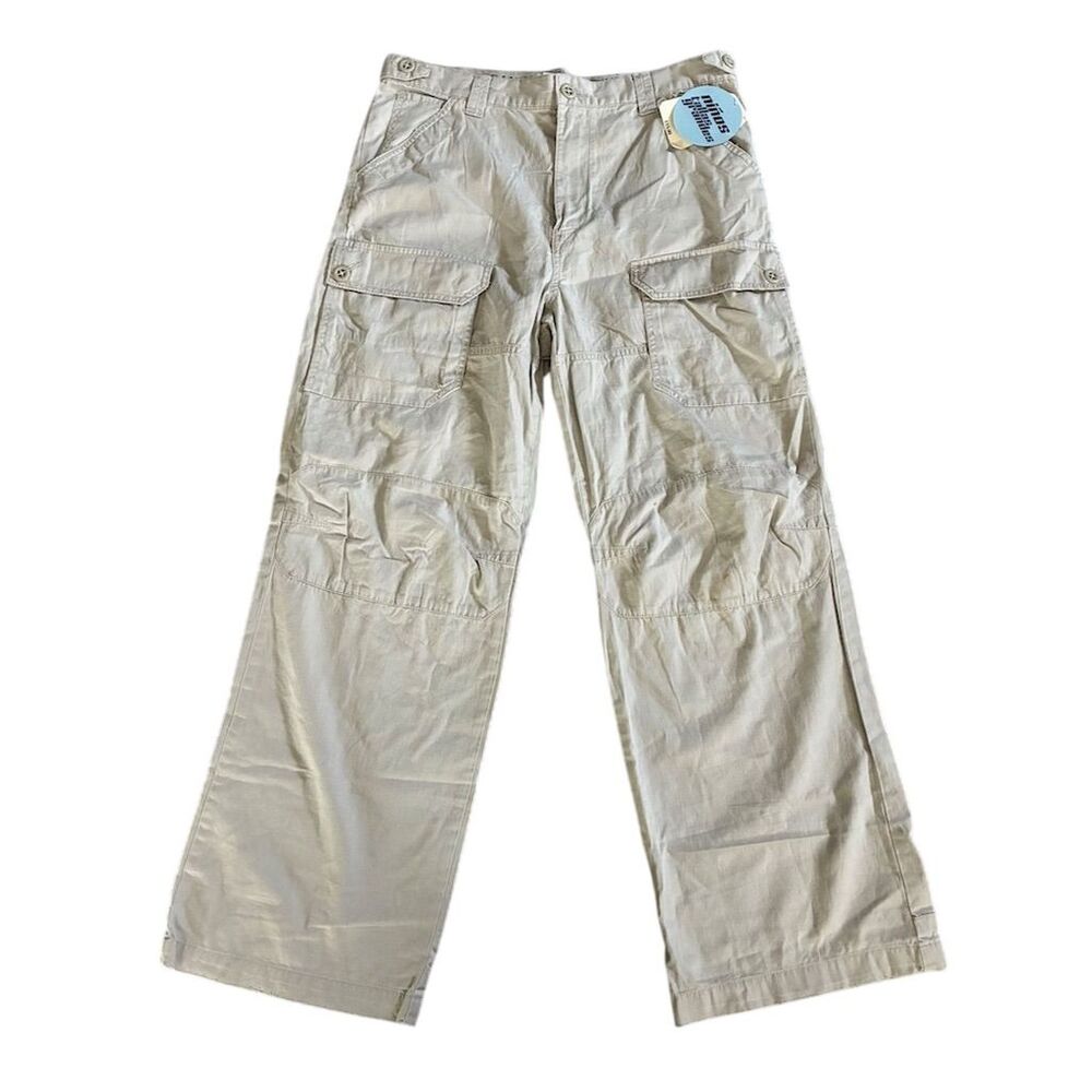 Canyon‎ River Blues Boys Husky Cargo Pants Beige Size 33H Casual Vintage
